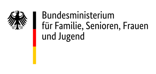 Logo Bundesministerium für Familie, Senioren, Frauen und Jugend (BMFSFJ)