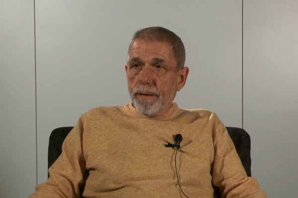 Screenshot aus dem Videointerview mit Klaus Born