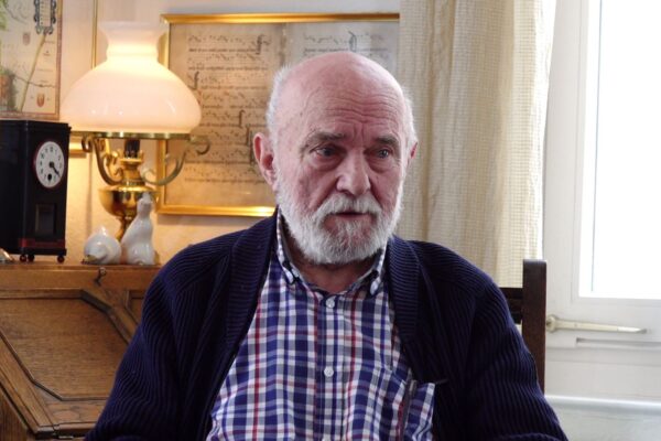 Screenshot aus dem Videointerview mit Reinhard Brandhorst