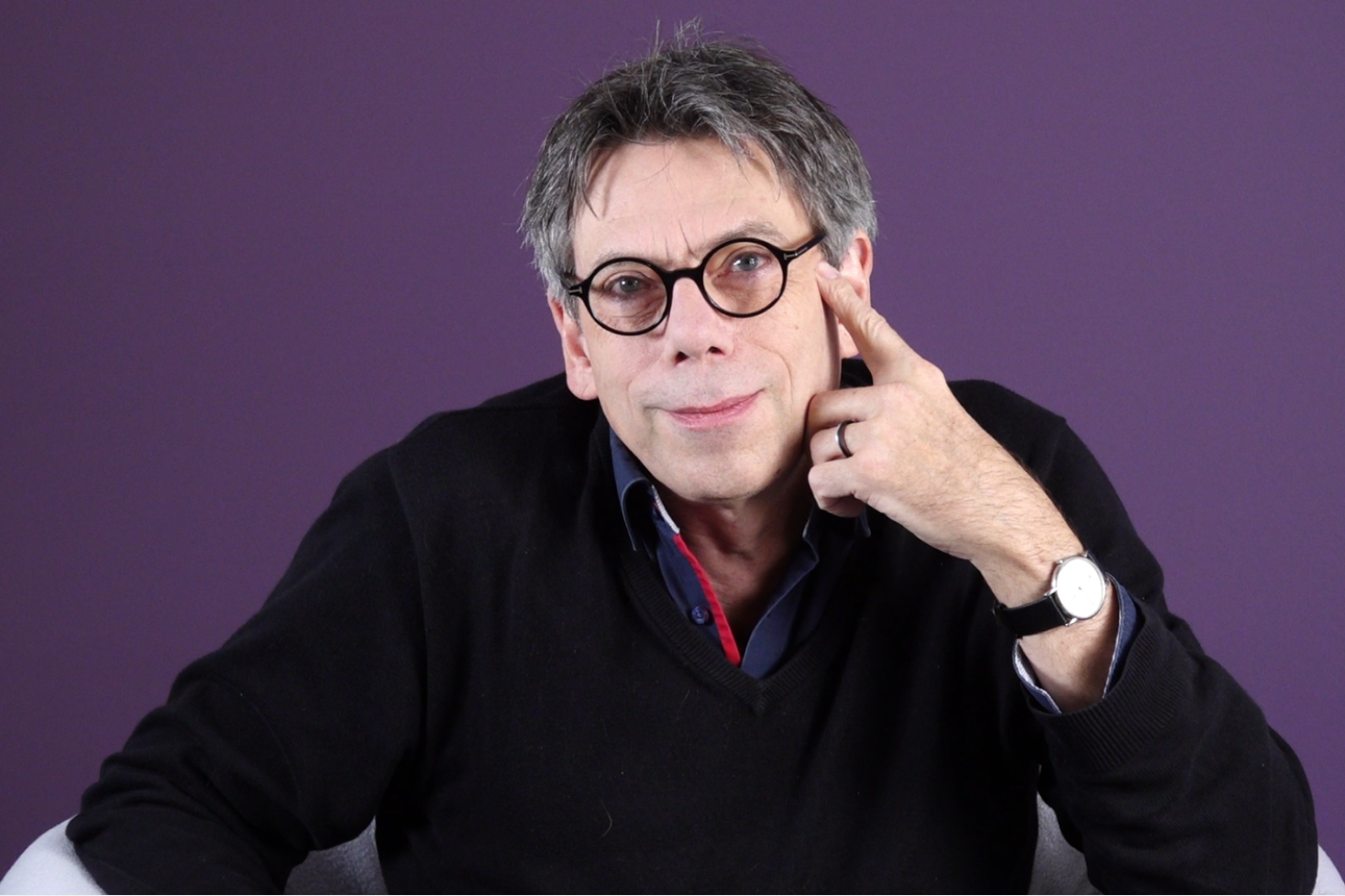 Screenshot aus dem Videointerview mit Robin Cackett