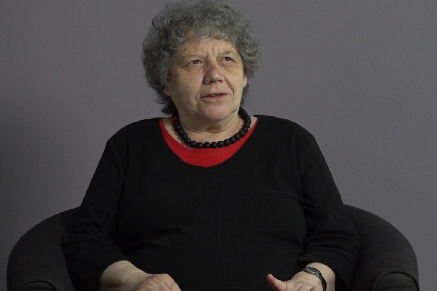 Screenshot aus dem Videointerview mit Dr. Barbara Degen