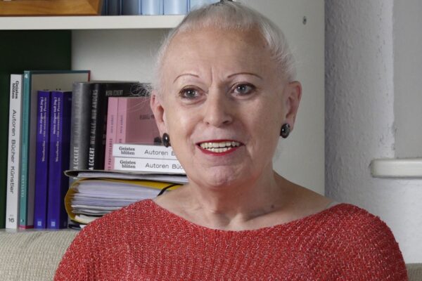 Screenshot aus dem Videointerview mit Nora Eckert