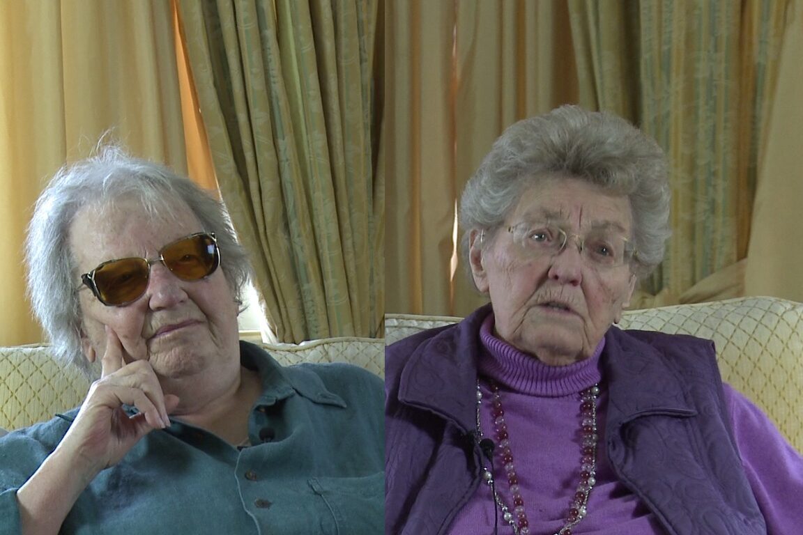 Screenshot aus dem Videointerview mit Linett Holzkämper und Wienke Zitzlaff