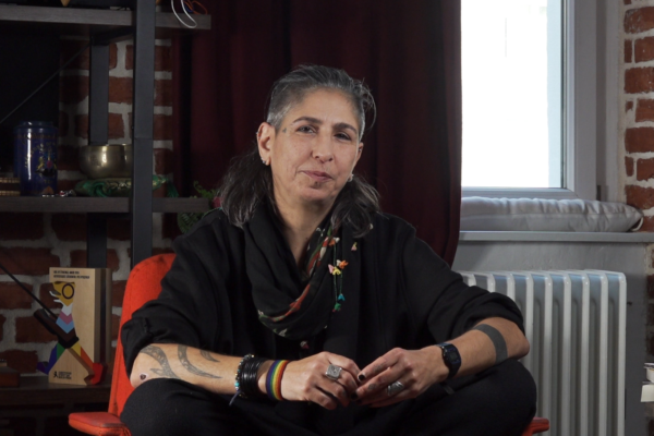 Screenshot aus dem Videointerview mit İpek İpekçioğlu