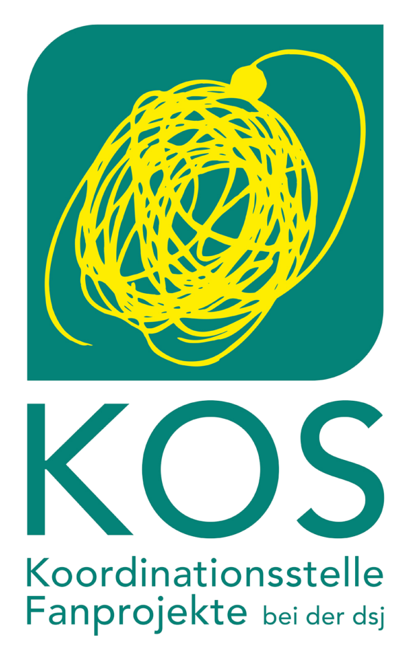 Logo Koordinationsstelle Fanprojekte (KOS)