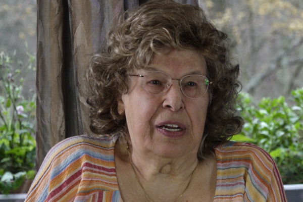 Screenshot aus dem Videointerview mit Cornelia Klein