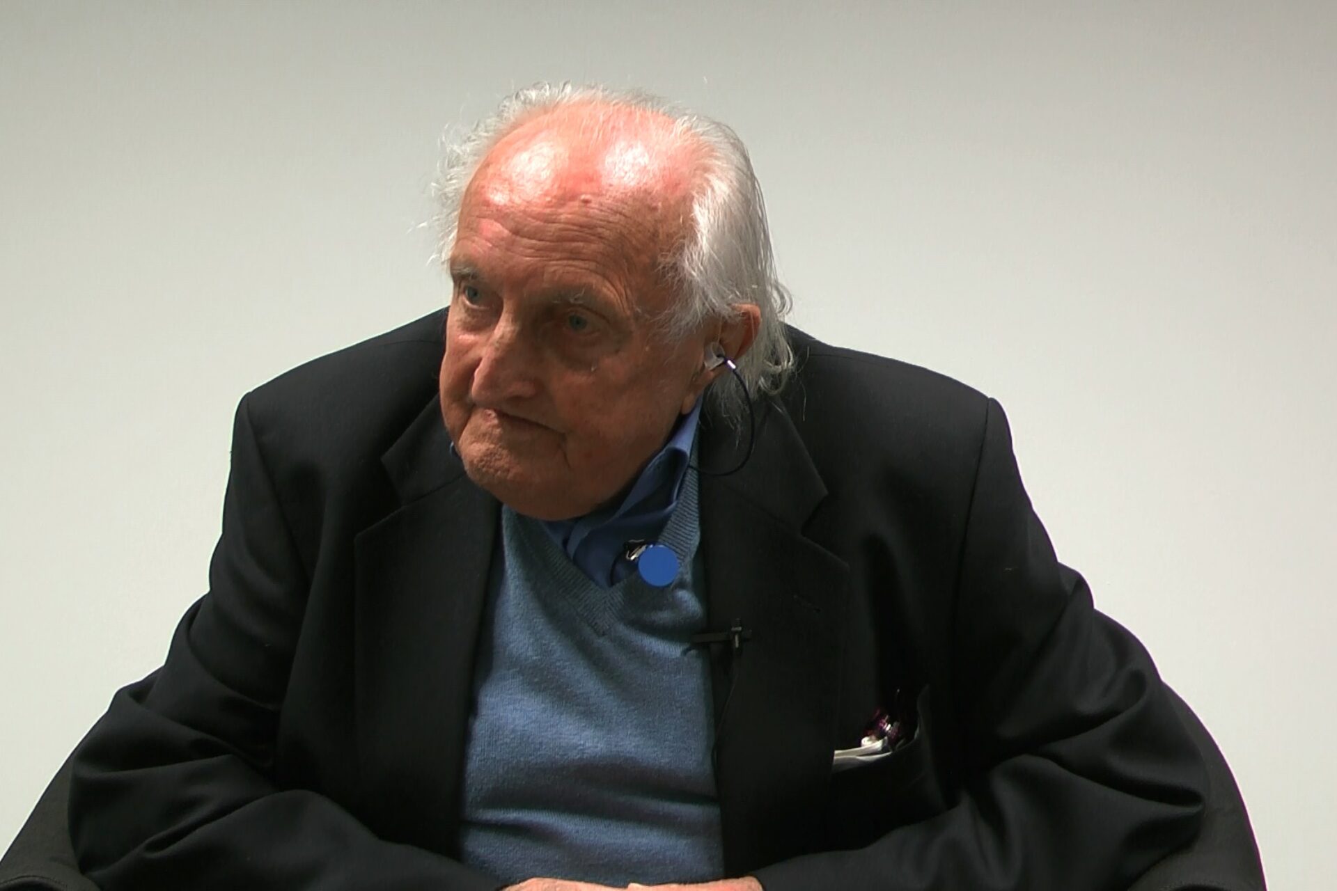Screenshot aus dem Videointerview mit Wolfgang Lauinger