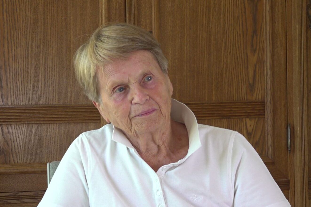 Screenshot aus dem Videointerview mit Christiane von Lengerke