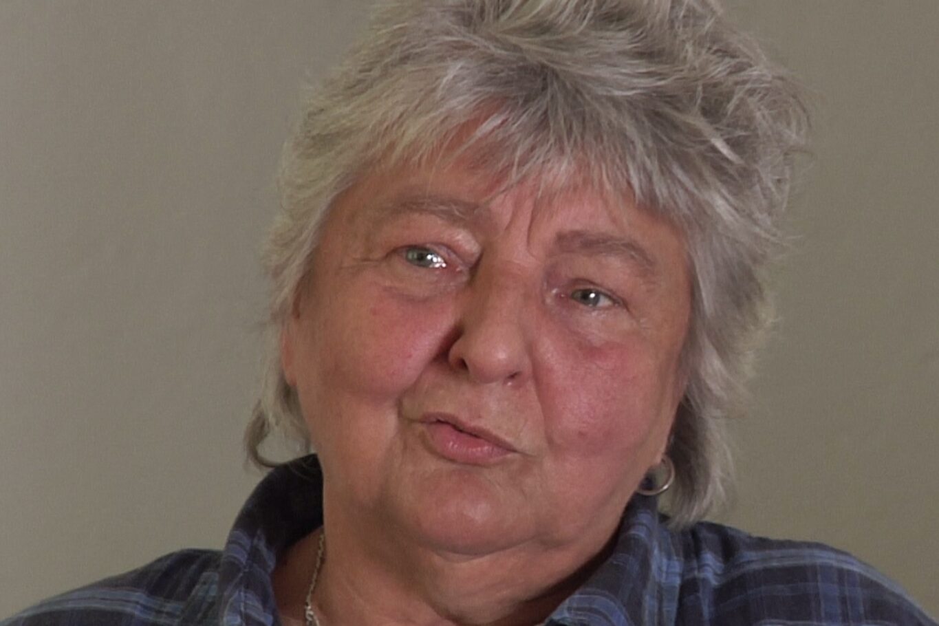 Screenshot aus dem Videointerview mit Christine Loewenstein