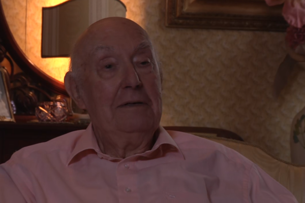 Screenshot aus dem Videointerview mit Richard Moosdorf