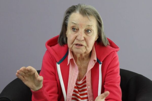 Screenshot aus dem Videointerview mit Ulla Naumann