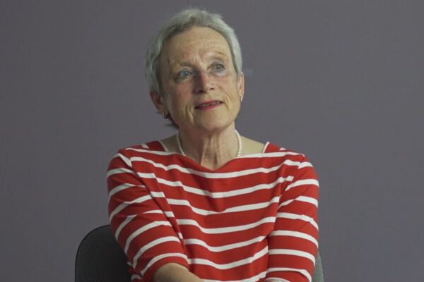 Screenshot aus dem Videointerview mit Annemarie Renftle