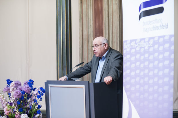 Eröffnung durch Dr. Hermann Simon, Direktor der Stiftung Neue Synagoge Berlin - Centrum Judaicum