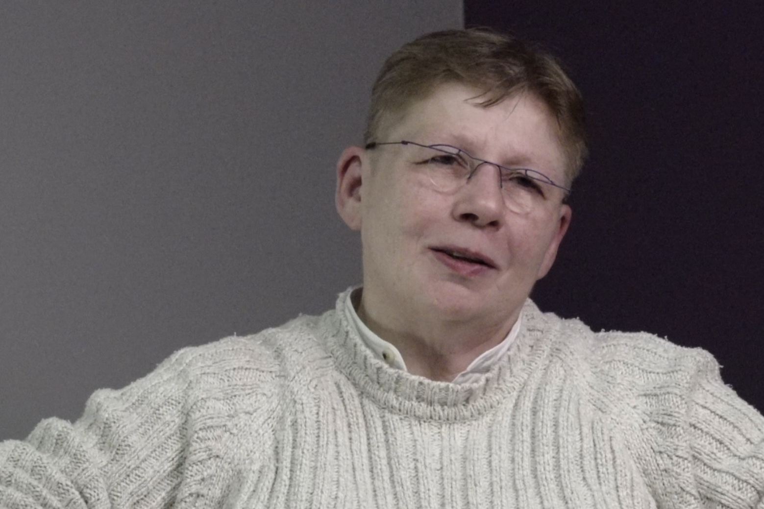 Screenshot aus dem Videointerview mit Anne Simon